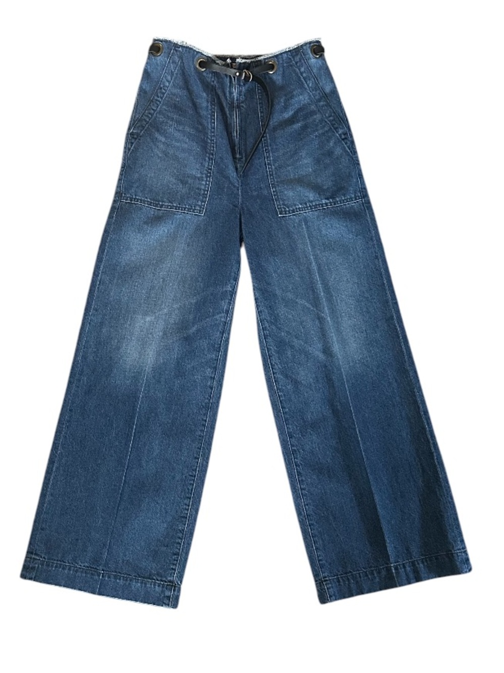 John Bull Premium Japanese Denim Belted High Rise Jeans NWOT